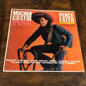 Lp vinyl record Percy Faith Mucho Gusto in good used condition